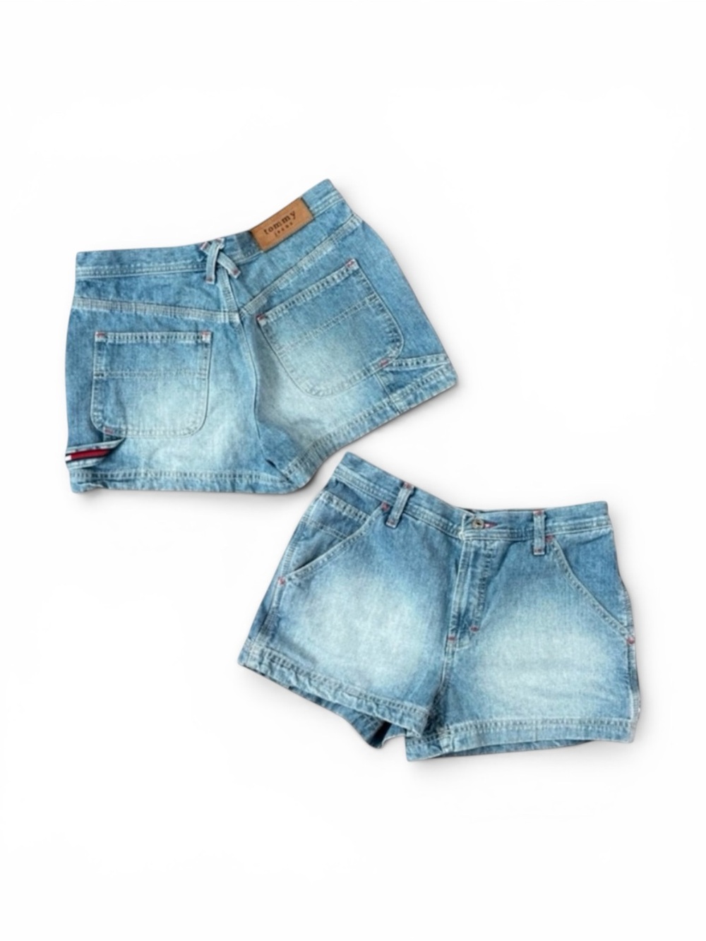 Y2K 2001 Tommy Hilfiger Denim Carpenter Shorts